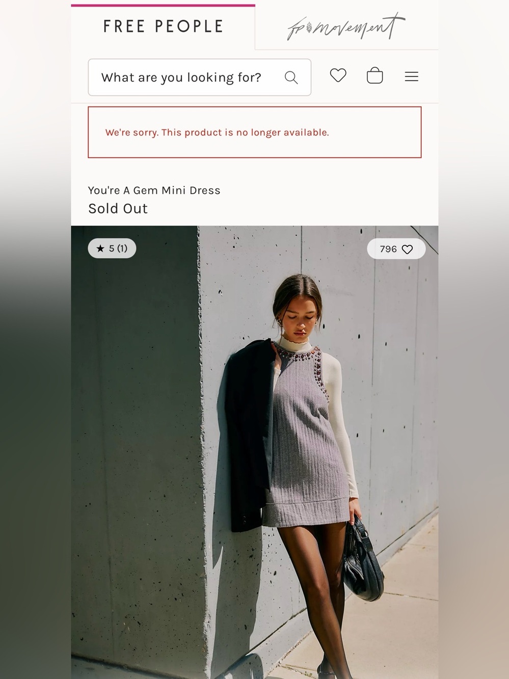 Free People Mini Dress